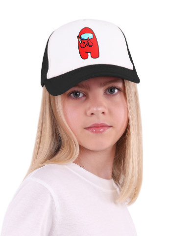 Кепка Тракер дитяча Амонг Ас Червоний (Among Us Red) (33404-2417) MobiPrint (220769810)