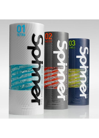 Мастурбатор Spinner 03 Shell с упругой стимулирующей спиралью Tenga (252022519)