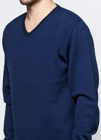 Темно-синий демисезонный пуловер пуловер Belika