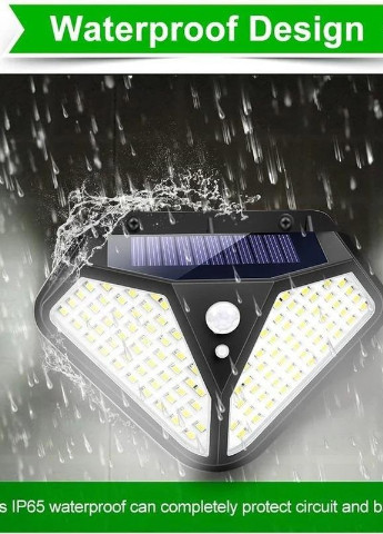 Комплект фонарь уличный 7 шт светодиодный 102 Led Solar (236127136)