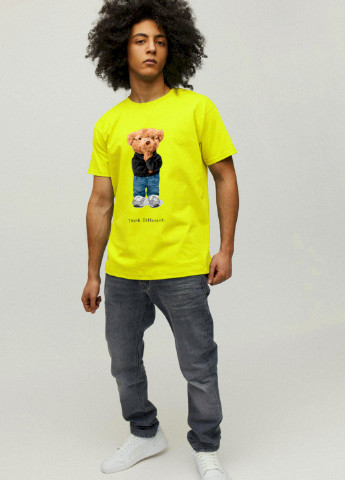 Жовта футболка чоловіча YAPPI