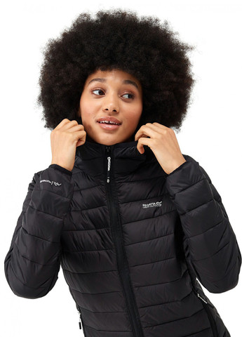 Черная зимняя куртка Regatta Marizion Baffled Hooded