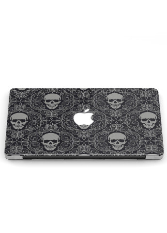 Чохол пластиковий для Apple MacBook Air 13 A1932 / A2179 / A2337 Паттерн черепа (Skull pattern) (9656-2452) MobiPrint (218857651)