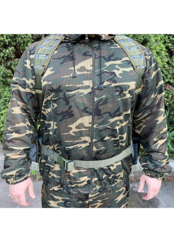 РПС система MOLLE + подсумки 6599 ВСУ (ЗСУ) Разгрузочная поясная система серая Power (254441223)