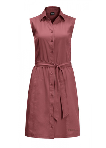 Темно-рожева кежуал сукня сорочка Jack Wolfskin однотонна
