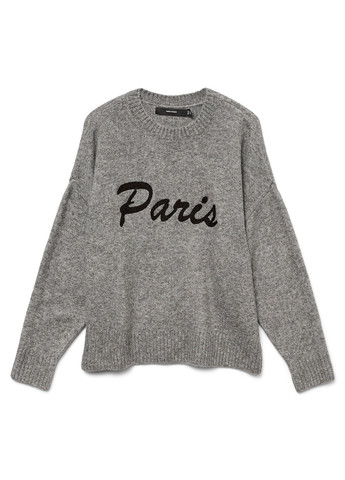 Серый демисезонный джемпер джемпер Vero Moda