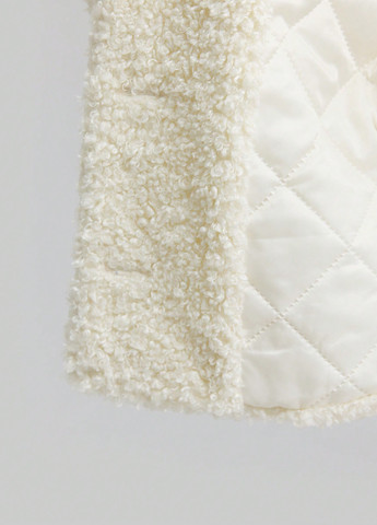 Молочна демісезонна куртка куртка-піджак SHEIN