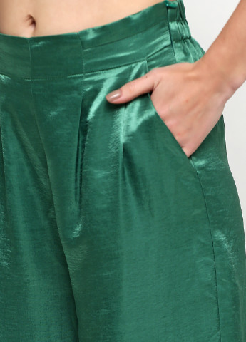 Зеленые кэжуал летние палаццо брюки Desires