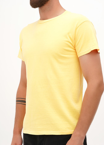 Жовта футболка Gildan