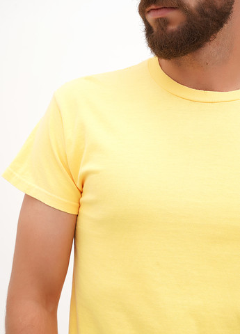 Жовта футболка Gildan