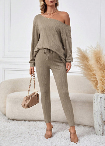 Костюм для вагітних (лонгслів, легінси) SHEIN (330764032)