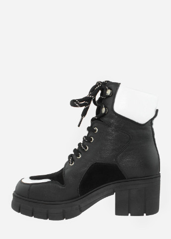 Зимние ботинки rf2095 черный Favi из натуральной замши