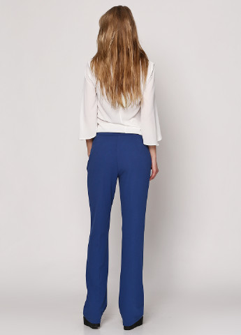Синие кэжуал летние прямые брюки Rinascimento