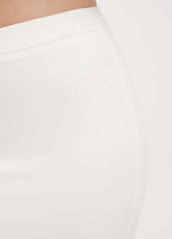 Белая кэжуал однотонная юбка Vicolo карандаш