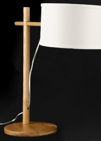Настільна лампа на дерев'яній опорі TL-143 E27 Brille (253881864)