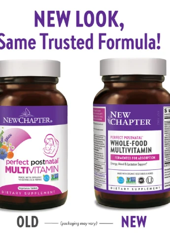 Мультивитамины для Женщин в Послеродовой Период, Perfect Postnatal,, 96 таблеток New Chapter (228291912)