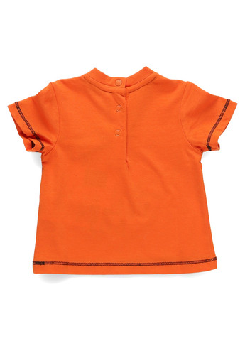 Оранжевая летняя футболка Chicco