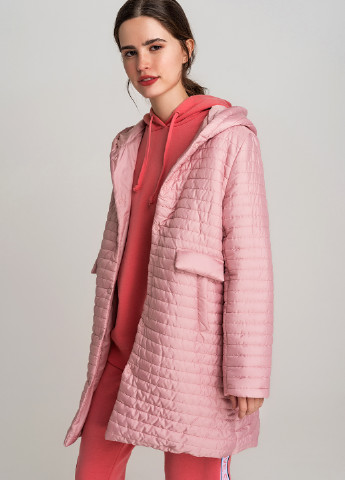 Світло-рожева демісезонна пальто befree