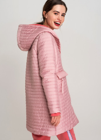Світло-рожева демісезонна пальто befree