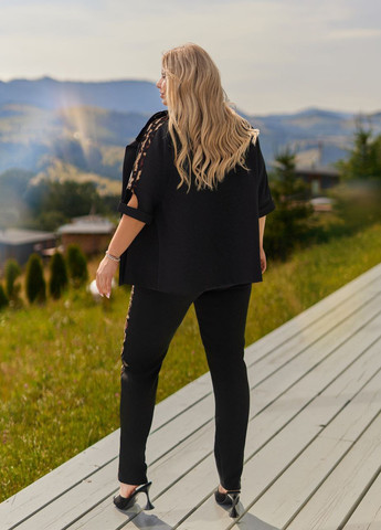 Костюм (жакет, майка, брюки) No Brand (356735137)