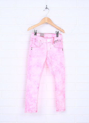 Светло-розовые демисезонные зауженные джинсы Tumble 'N Dry