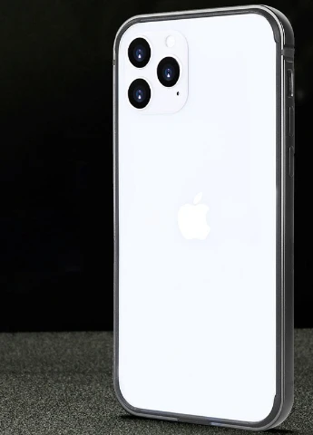 Metal + PC Бампер The Grand Series для Apple iPhone 12 Pro Max (6.7 ') Чорний (is_00000040519_2) G-Case (229724676)
