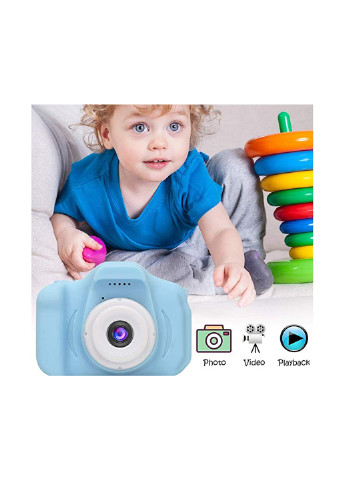 Цифровой детский фотоаппарат XoKo kvr-001 голубой (140993757)
