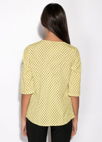 Жовта демісезонна блуза Time of Style
