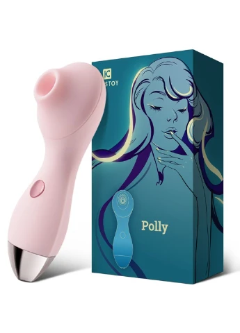Вакуумный вибратор Polly Pink KisToy (254785226)