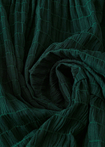 Зеленое кэжуал платье клеш SHEIN в полоску