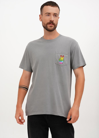 Серая футболка Comfort Colors