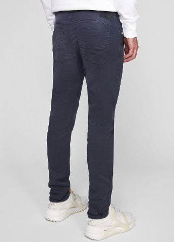 Темно-синие демисезонные прямые джинсы Diesel