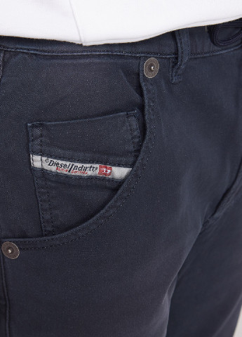 Темно-синие демисезонные прямые джинсы Diesel