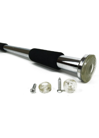 Розсувний розпірний турнік 83-130 см хромований (знімна, металева перекладина в дверний проріз для дому) EF-TDPC130 EasyFit (243205390)