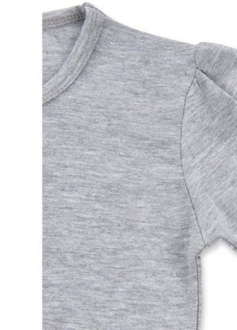 Красный демисезонный костюм десткий с объемной аппликацией (8401-98g-gray) Breeze