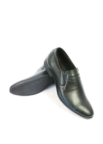 Черные кэжуал туфли Strado без шнурков