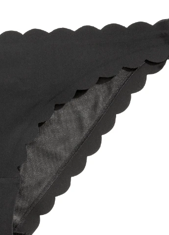 Черные купальные трусики-плавки однотонные H&M