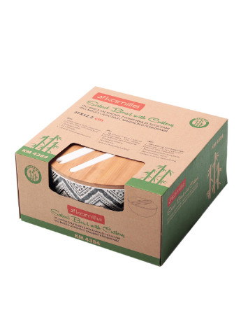 Миска Орнамент KM-4384 27х12.2 см 4 предмети Kamille (254732299)