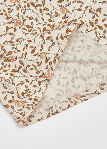 Бежевый демисезонный кэжуал лонгслив ArDoMi с цветами