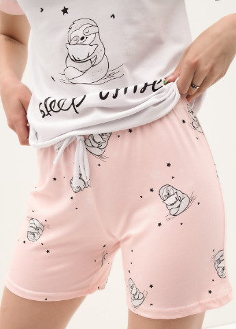 Комбинированная всесезон пижама Pink Secret