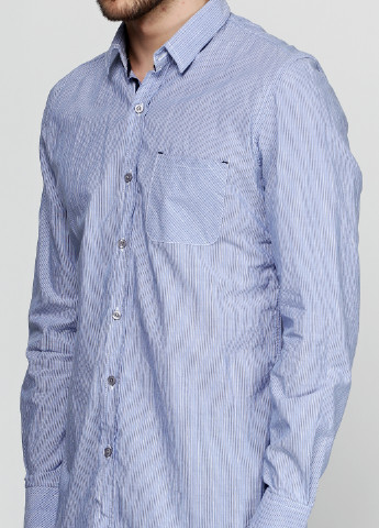 Голубой кэжуал рубашка Яavin с длинным рукавом