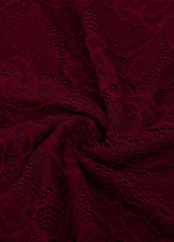 Бордова кежуал сукня кльош, на запах SHEIN однотонна