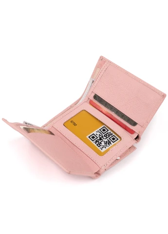 Жіночий шкіряний гаманець 12х7,5х2,5 см st leather (252127757)