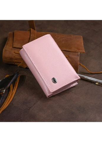 Жіночий шкіряний гаманець 12х7,5х2,5 см st leather (252127757)