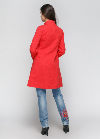 Красное демисезонное Пальто Desigual