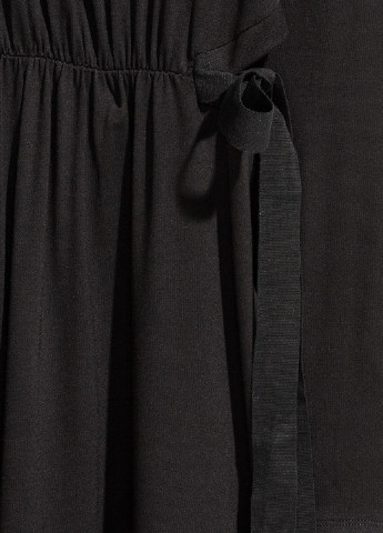 Чорна кежуал сукня, сукня кльош H&M
