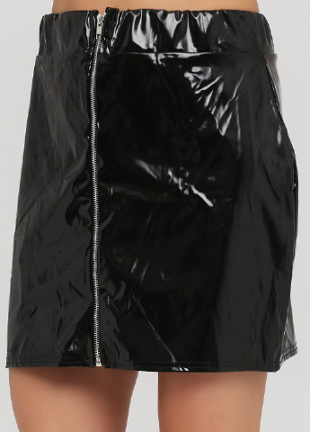 Черная кэжуал однотонная юбка PrettyLittleThing