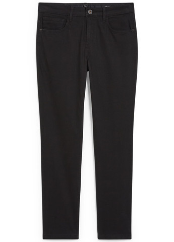 Черные кэжуал демисезонные зауженные брюки C&A