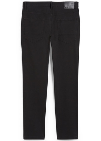 Черные кэжуал демисезонные зауженные брюки C&A