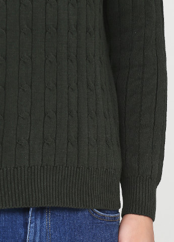 Темно-зеленый демисезонный свитер Ralph Lauren